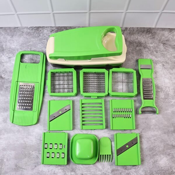 Supermom 14-in-1 Nicer Dicer – Multipurpose Vegetable & Fruit Chopper