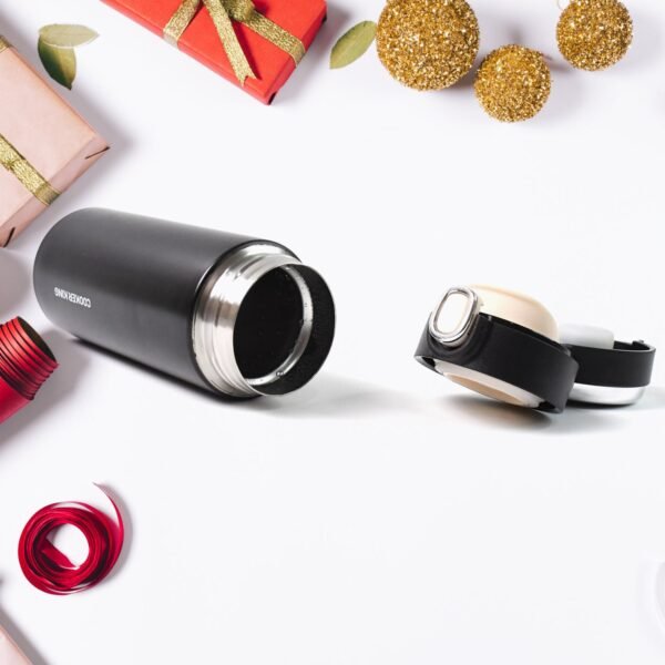 Stainless Steel Insulated Vacuum Bottle With Insulated Cap Lock (350ml) Approx