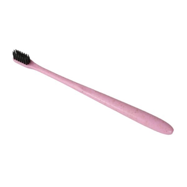 Soft Toothbrush With Toothbrush Cover Cleaner Scraper for Men and Women(1 Pc)
