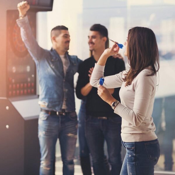 05_acb9eee4-84dc-42af-91cf-20eac0979183.jpg Big Size Foldable Dart Board with 4 Darts Indoor Sports Kids Game Board Set Portable