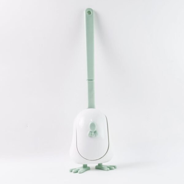 Flexible Silicone Toilet Cleaning Brush Set