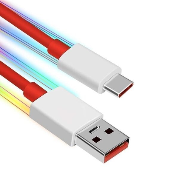 Unique Type C Dash Charging USB Cable for Fast Charging & Data Transfer (1 Mtr)