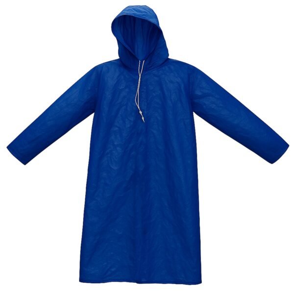 Large Durable Waterproof Hooded Raincoat For Men (1 Pc)