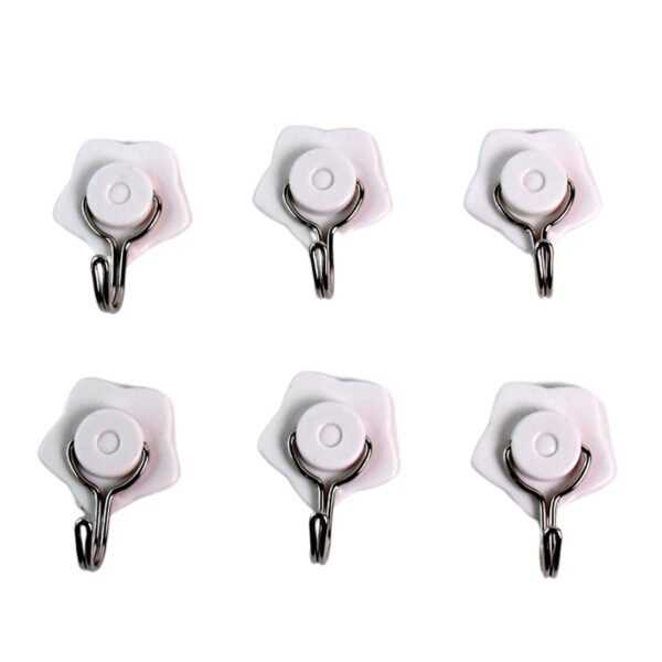 05_af0357d2-cf60-4fc1-a797-7de627ddef50.jpg Multipurpose Self Adhesive Plastic Wall Hooks - 6 pcs