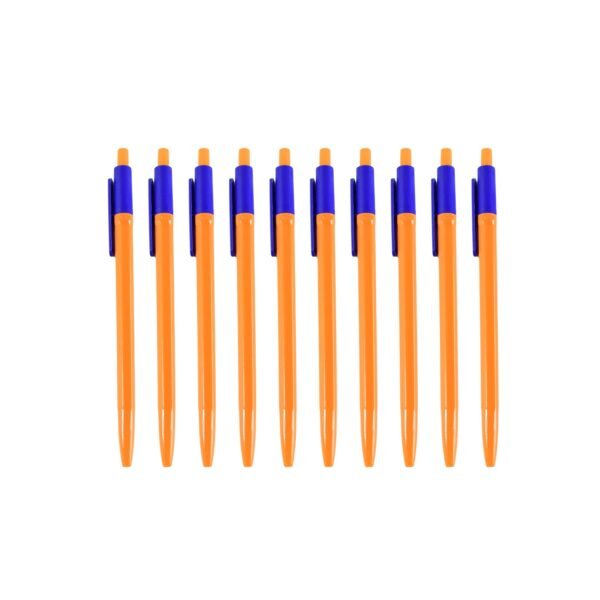 Retractable Ball Pen – Smooth Writing Click Pen with Blue Ink - (60 Pc / Set)