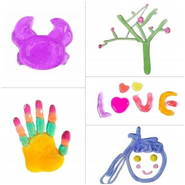 Soft Jar Slime Combo of  Crystal Slime