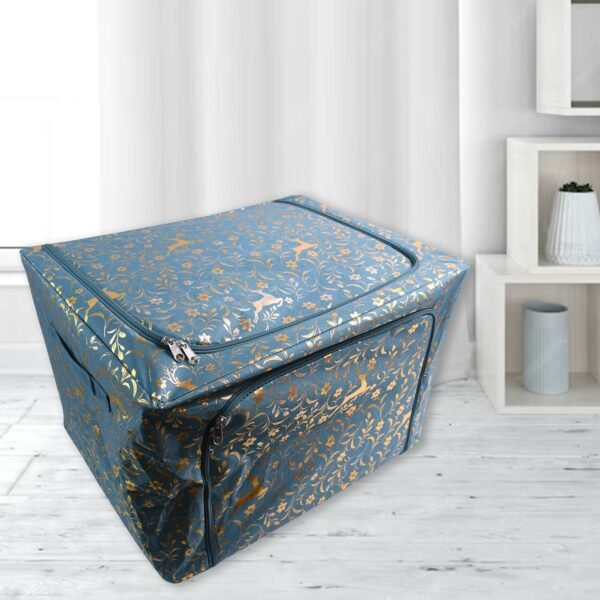 Zippered Closet Storage Box with Lid, With Window (50×40 Cm / 1 Pc)
