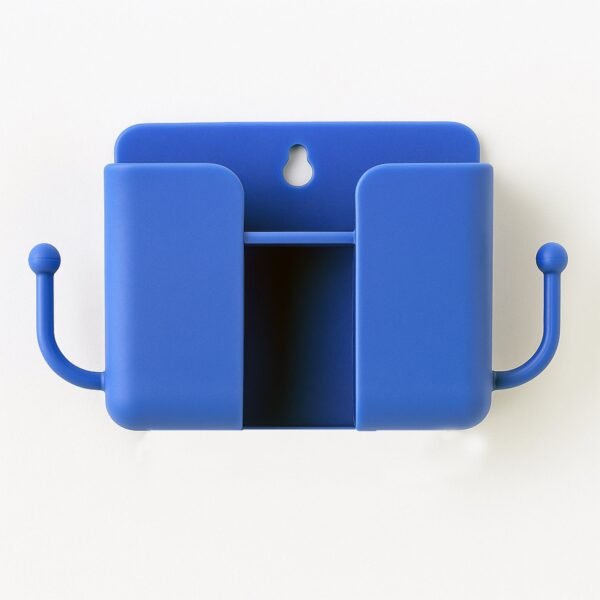 05_b6799fea-cfed-439a-996d-9d1a4608ef37.jpg 1 Pc Blue Wall mount Mobile Stand With Hook