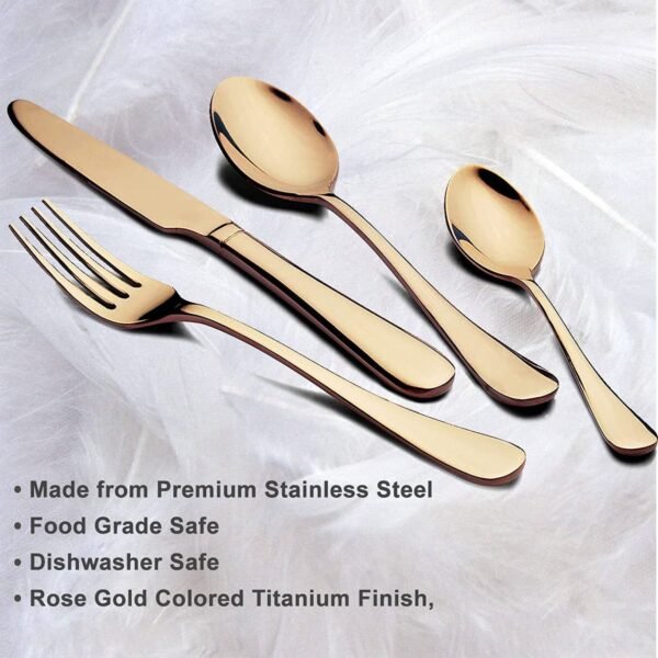 05_b7a42c4d-18a8-4231-bf34-5613a0e9add2.jpg Kitchen Tableware / Flatware Sets Kitchen Forks Spoons with Gift Box (24 Pcs Set)