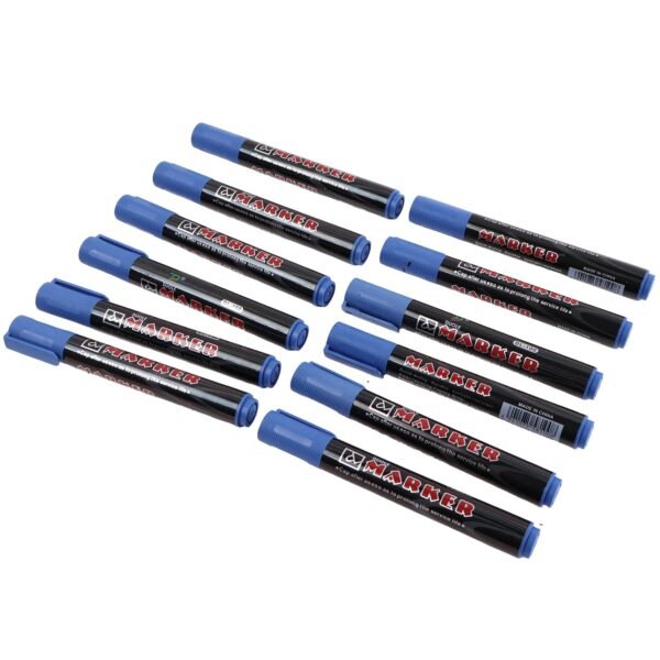 05_b7a945f1-3844-49c2-a55c-c2d0bad8ddc9.jpg Premium Permanent Blue Marker Pen Set (12 Pc)
