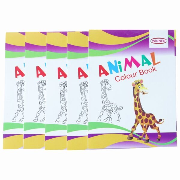 05_b7dcb53a-e5a8-43cc-ab2c-7ff3cf7db467.jpg Kids Animal Theme Colouring Book Set ( 5 Pc / Mix Color Books)