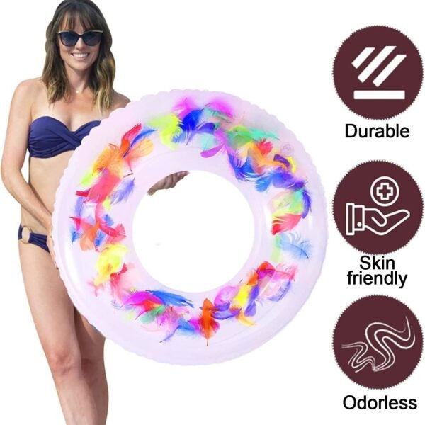 05_b8485b28-fed8-4533-b957-0e4f5c995b88.jpg Swim Ring, For children, Conveniently Portable, Feathers, for Swimming