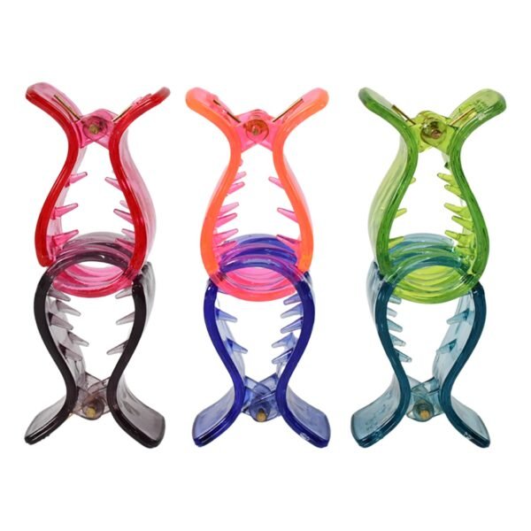 05_b84f3607-81e5-4e90-9359-c1adae595f9c.jpg Big Hair Clips Girls Kids Hair Accessories (6 Pcs Set / Transparent)