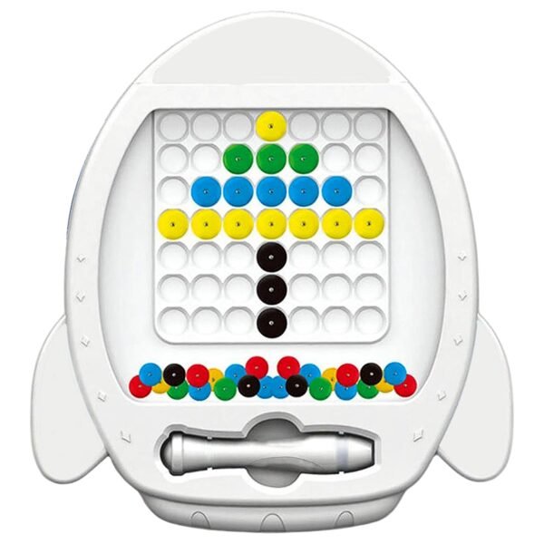 Space Rocket Magnetic Painting Board for Kids