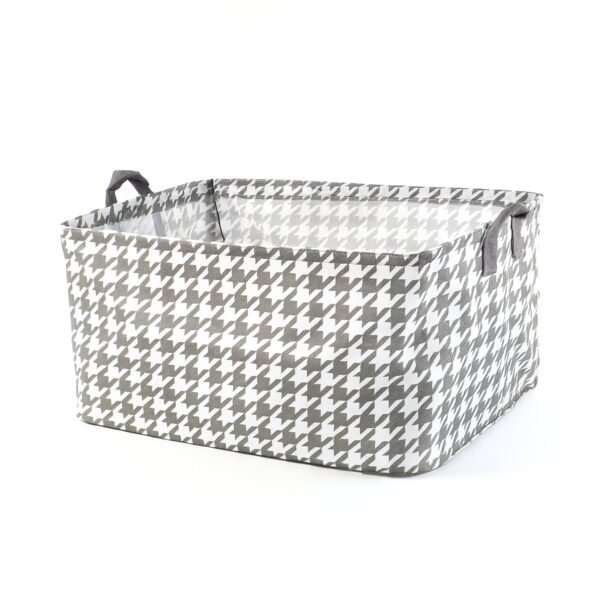 Foldable Fabric Storage Box with Handles (47 × 28 cm)