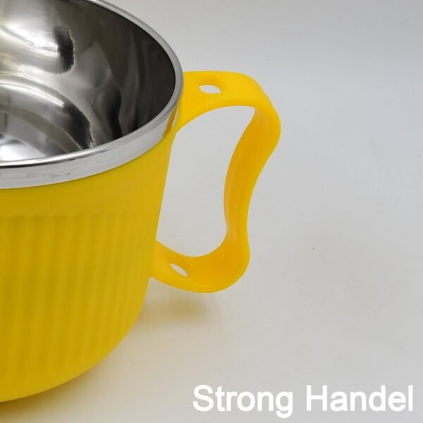 Safe Double-Layer Maggie Bowl with Lid & Handle – Versatile Bowl for Meals