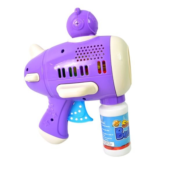Space Bubble Gun Toy For Kids (with Solution)