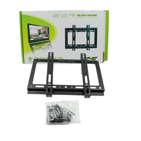 Slim TV Wall Bracket for 14–42 Inch LED/LCD TVs (29×19 cm)