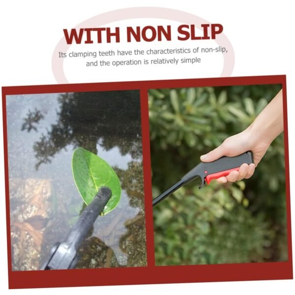 Extra Long Trash Picker – Rotating Grip Arm for Cleaning & Garden Assistance