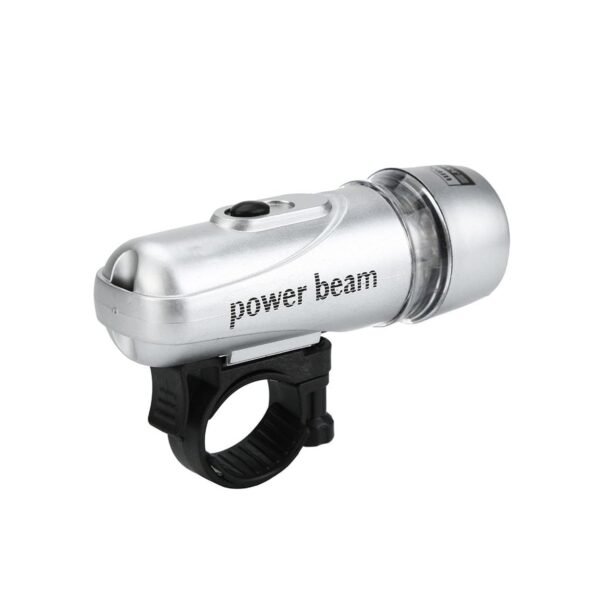 Power Beam LED Bicycle Headlight - (1 Pc)