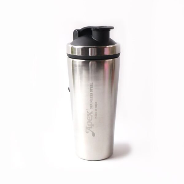Apex Stainless Steel Gym Shaker Bottle and Spring (1000ML / 1 Pc)