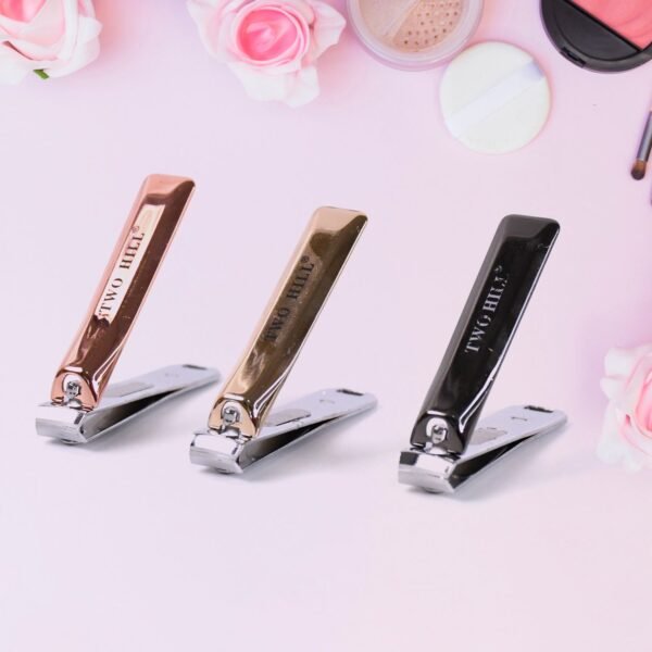 Stainless Steel Cute Nail Clipper Nail Catcher, Nail File (12 Pcs Set / Mix Design)
