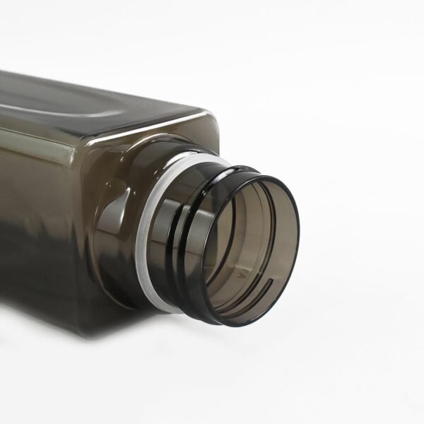 Premium 450ml Square Shape Plastic Water Bottle (1 Pc)