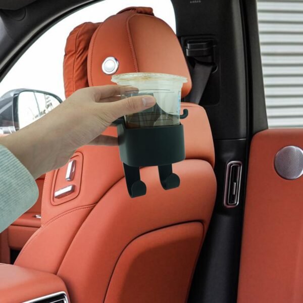 3-in-1 Car Headrest Backseat Organizer with Phone Holder & Hooks for Travel