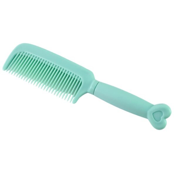 05_c5ea2387-c09e-4069-a862-1d834b23ca20.jpg Plastic Hair Comb with Heart-Shaped Handle (1 Pc)