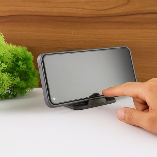 Pyramid Black Mobile Stand with 3 Different Inclined Angles