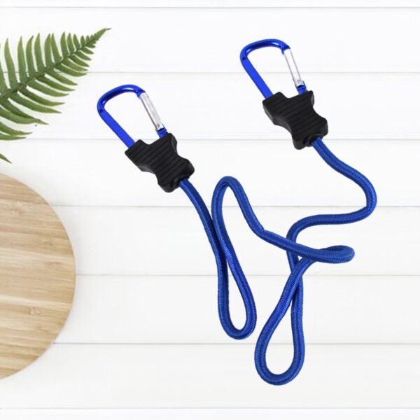 05_cc0f0855-36a8-46fb-8f84-eccc0124b496.jpg Carabiner Bungee Cord with Hook for Luggage & Bags (1 Pc / Mix Color)
