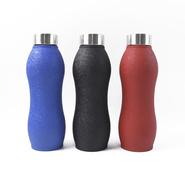 Stainless Steel Water Bottle (1000ML / Mix Colour / 1 Pc / Crocodile)