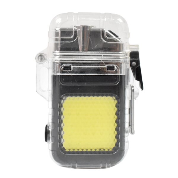 05_ce41767e-4e7a-4b19-8546-22eb46992b04.jpg USB Rechargeable Electric Lighter & 3 Modes COB Flashlight (1 Pc)