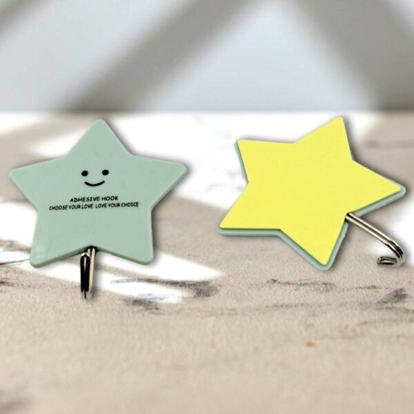 Multipurpose Strong Self-Adhesive Hooks – Heavy Plastic Wall Hooks for Home & Office