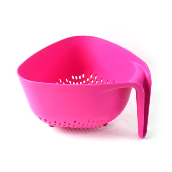 Supermom Plastic Premium Multipurpose Triangular Kitchen Colander (1 Pc)