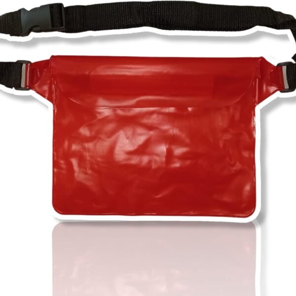 Waterproof Waist Pouch Bag with Adjustable Strap (1 Pc)