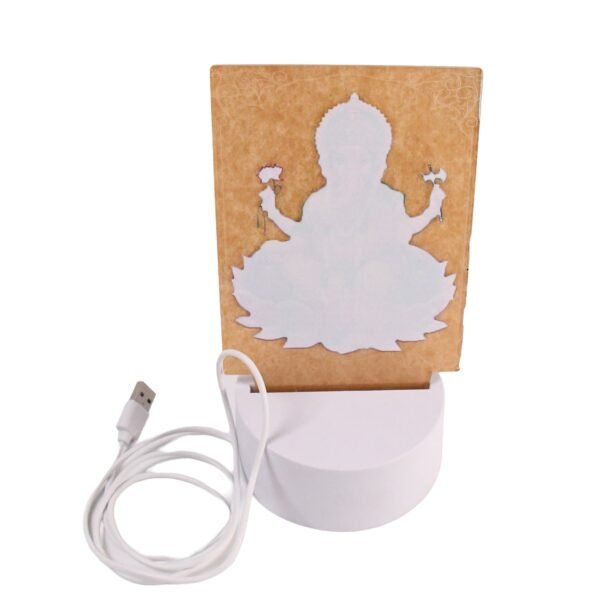 05_d12dd400-948b-44ca-9b32-cf332cd8cccc.jpg Beautiful 3D Lord Ganesh Frame with soft white light, Ganesh Ganesha (1 Pc)
