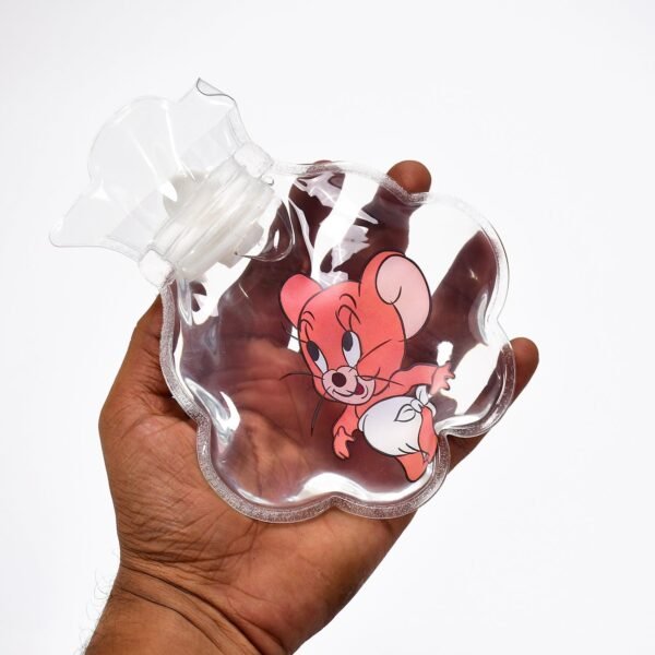 Transparent Multi-Design Hot Water Bag with Cover for Pain Relief
