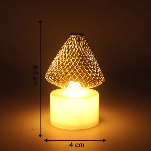 Premium LED Flameless Candle Lights (4 Pc / Set)