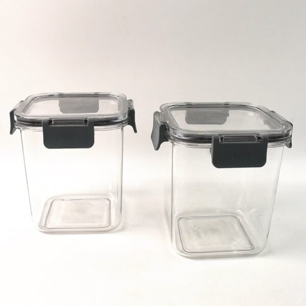 Apex Press N’ Lock Airtight Food Storage Container Set (2Pc/900ml) Approx