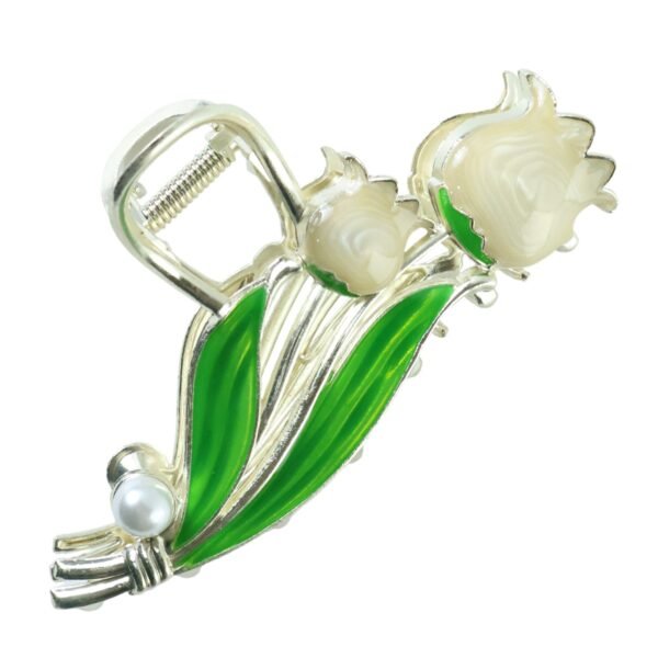 Elegant Floral Decorative Hair Claw Clip (1 Pc)