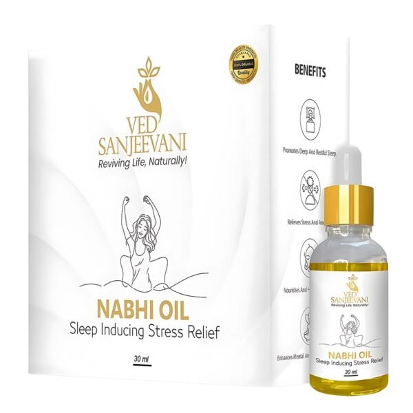 Ved Sanjeevani Nabhi Oil Sleep Inducing Stress Relief (30ML / 1 Pc)