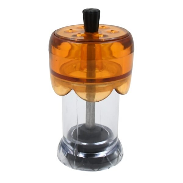 Transparent Plastic Salt and Pepper Grinder Manual Pepper Grinding Tool Crusher 1 Pc