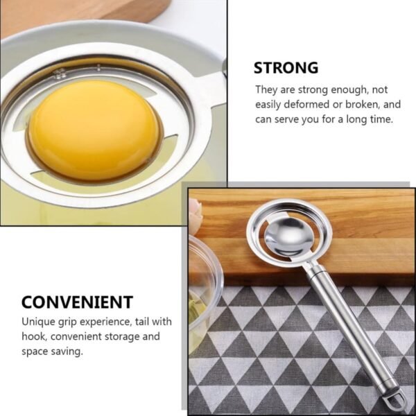 kitchen tools Egg Yolk White Separator Stainless Steel Egg White Separator Tools