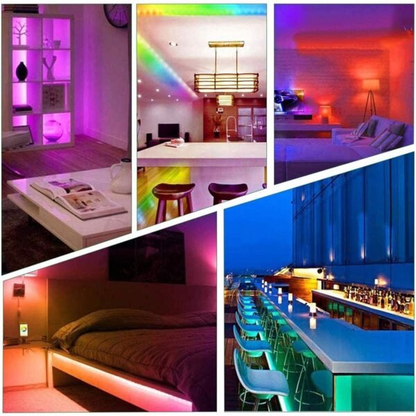 Multi Coloured 10M RGB LED Strip Lights (1 Pc / Loose)