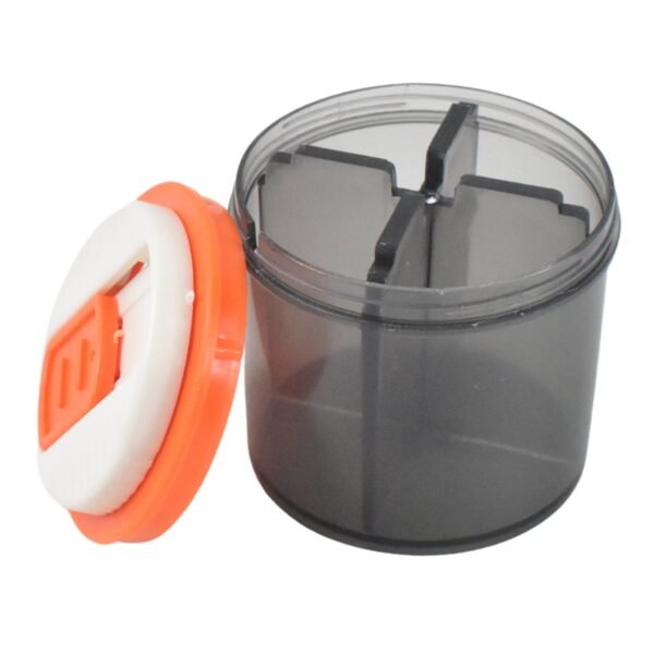 05_ea11eaae-c40d-480b-a6e2-38802c8e93d1.jpg Plastic 4 Section Pill Box Organizer (1 Pc / Mix Color)