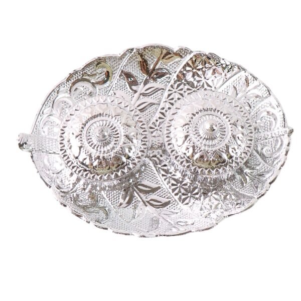 Leaf Shape Special Puja Thali (1 Pc / Mix Design)