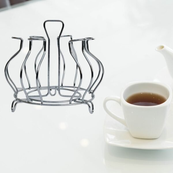 Stainless Steel Glass Holder Glass Hanging Organizer Kitchen Bars Pubs (MOQ :- 2 Pc)