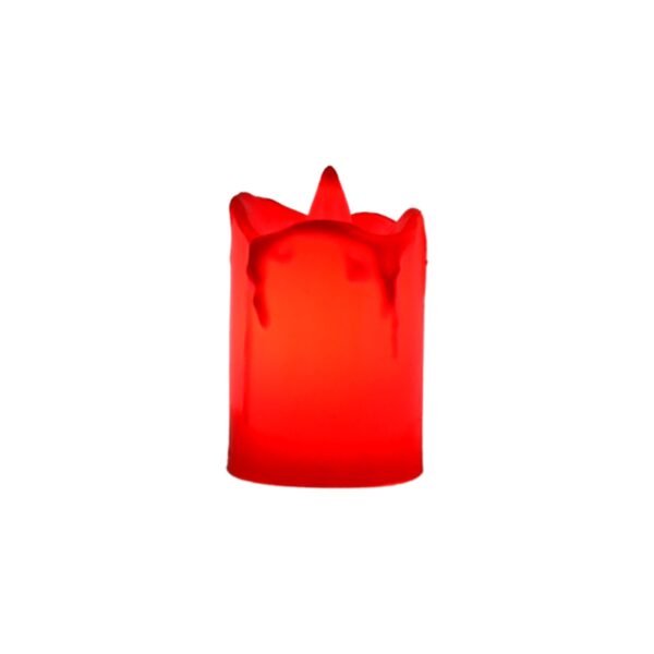 Flameless Melted Design Candles for Decoration, Diwali (1 pc)