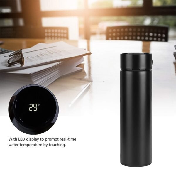 Thermal Coffee Carafe & Water Bottles with LED Display (500 ml & 1000 ml)